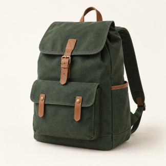 Canvas backpack